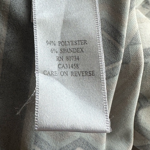 BCBG MAXAZRIA XS Strappy Tribal Chevron Sundress - Picture 5 of 7